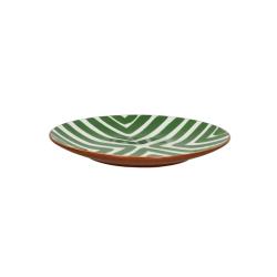 ASSIETTE DESSERT "AMUSE" VERT D22