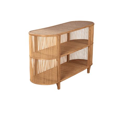 Console Roméo rotin