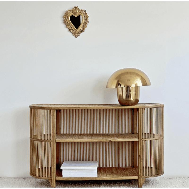 Console Roméo rotin