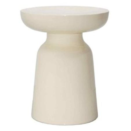 Bout de canapé BIBI Ecru