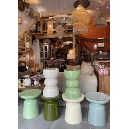 Bout de canapé BIBI Ecru