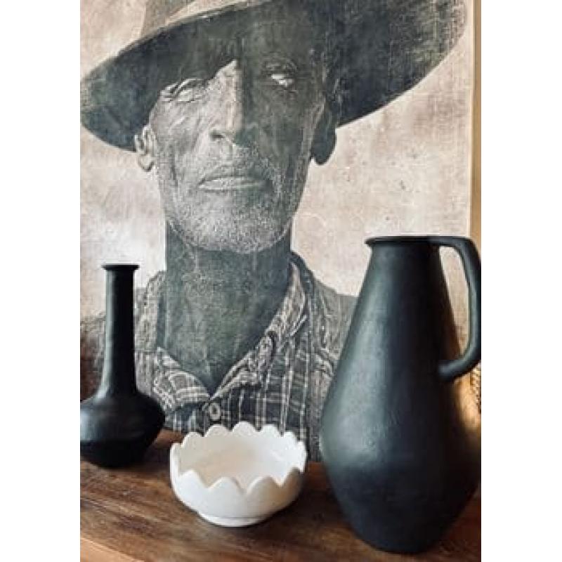 AFFICHE ALFONZ "PAYSAN ETHIOPIEN"