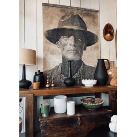 AFFICHE ALFONZ "PAYSAN ETHIOPIEN"