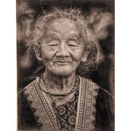 CADRE 60X80 "FEMME D'ASIE"