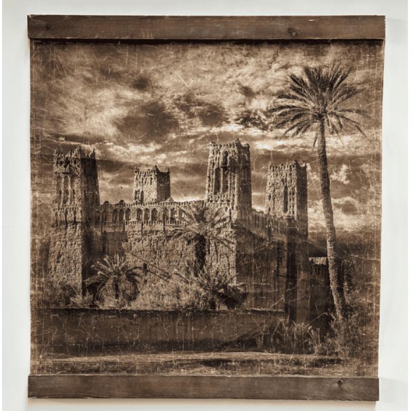 AFFICHE B 60X60 COLLECTION "LES KASBAHS"