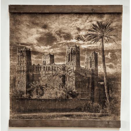 AFFICHE B 60X60 COLLECTION "LES KASBAHS"