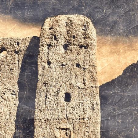 AFFICHE C 60X60 COLLECTION "LES KASBAHS"