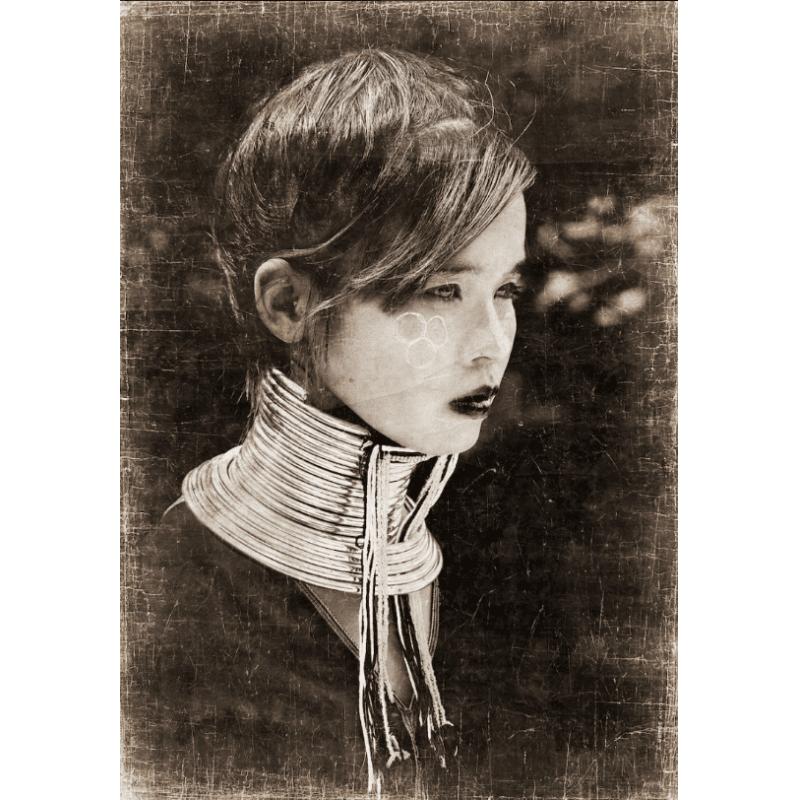 AFFICHE 120X180 LA "FEMME BIRMANE"