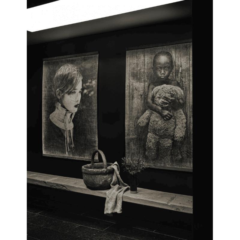 AFFICHE 120X180 LA "FEMME BIRMANE"