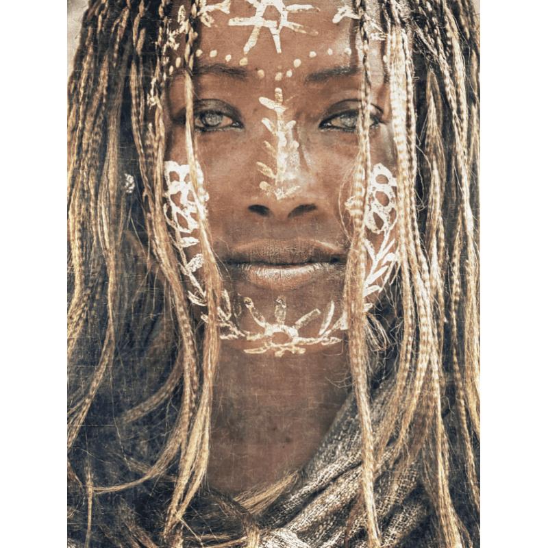 PANNEAU 120X180 "LA MARIEE DE MADAGASCAR"