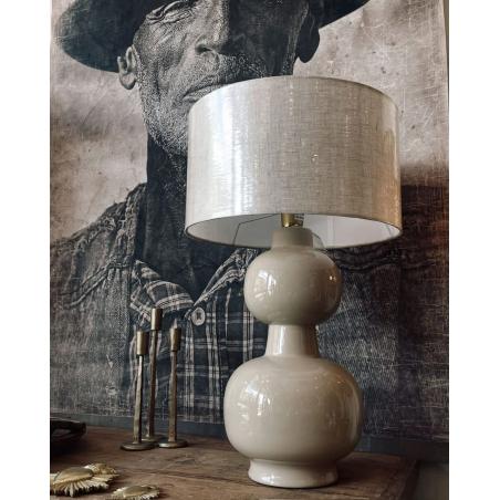LAMPE LAKI BEIGE D40H65