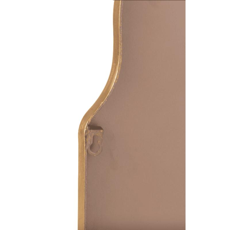 MIROIR "WEST" 103.5X59.5 DORE BROSSE