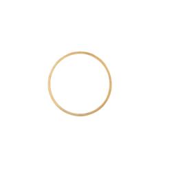 MIROIR "MONA" Ø30cm DORE BROSSE