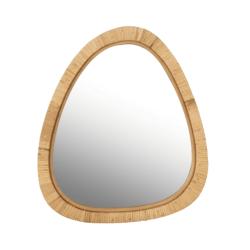 MIROIR ORGANIC 54X46.5 ROTIN