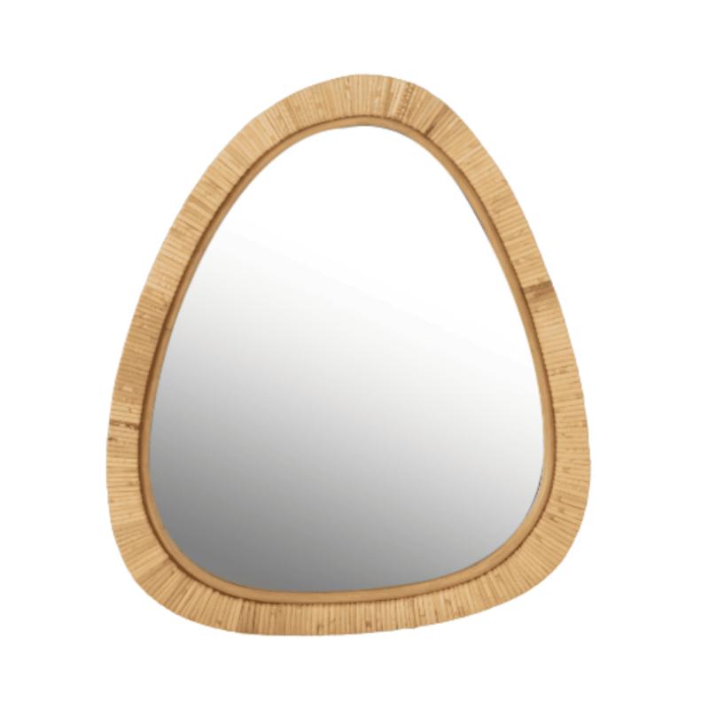 MIROIR ORGANIC 54X46.5 ROTIN