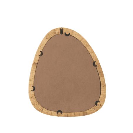 MIROIR ORGANIC 54X46.5 ROTIN