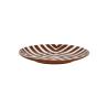 ASSIETTE DESSERT "AMUSE" BRUN D22