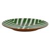 ASSIETTE PLATE "AMUSE" VERT D27