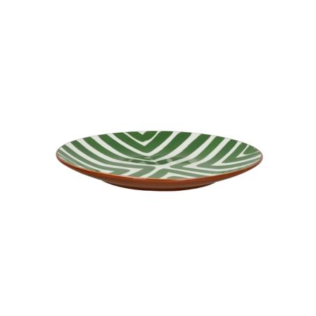 ASSIETTE DESSERT "AMUSE" VERT D22