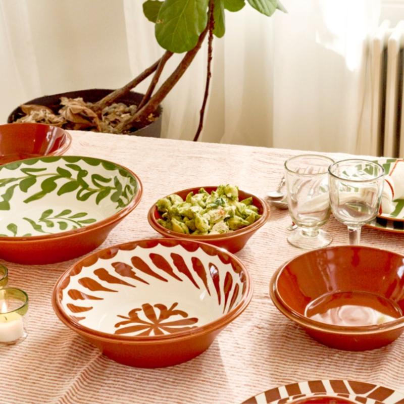 SALADIER "AMUSE" BRUN D25