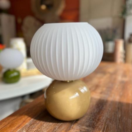 LAMPE ADONIS BEIGE GRAND MODELE