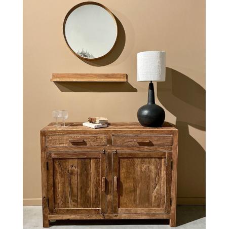 BUFFET 2 PORTES EN BOIS RECYCLE BUFFET 2 PORTES EN BOIS RECYCLE
