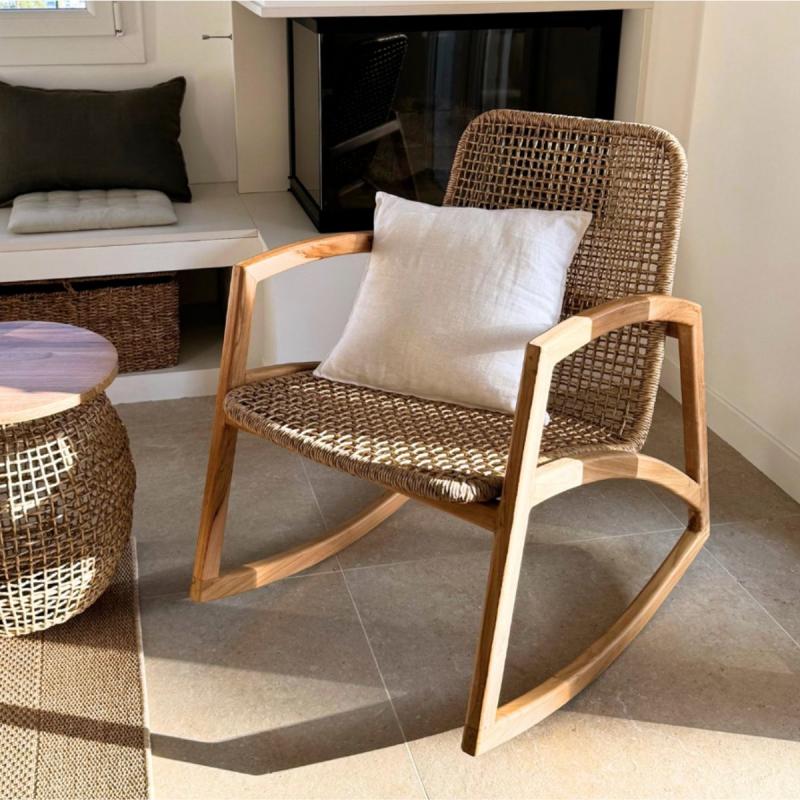 FAUTEUIL ROCKING CHAIR ANNA