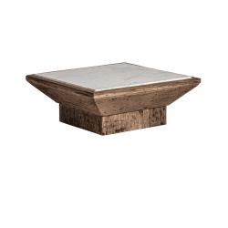 TABLE BASSE SAMSUN MARBRE 100X100H41