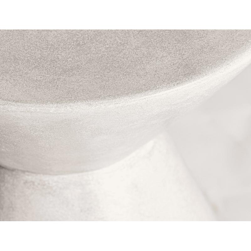 TABLE APPOINT CIMENT GRIS H48L43