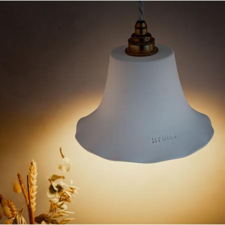 SUSPENSION TERRE CUITE BLCHE D21H15