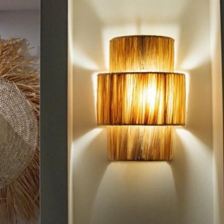 APPLIQUE RAPHIA H34L25