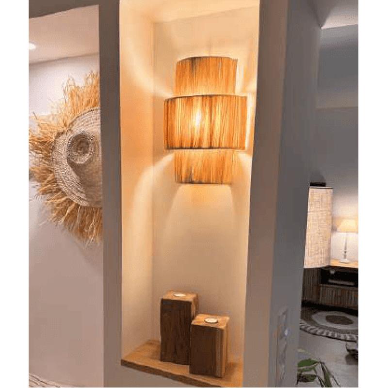 APPLIQUE RAPHIA H34L25