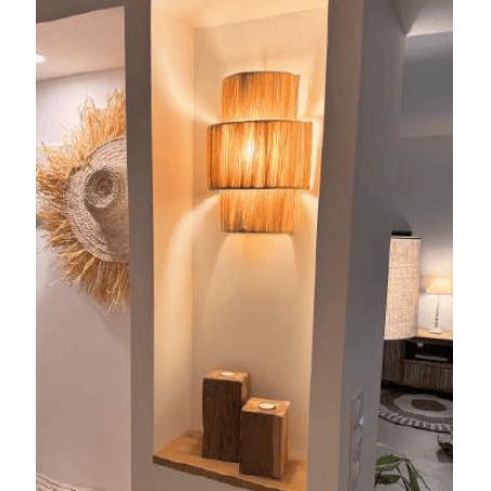 APPLIQUE RAPHIA H34L25