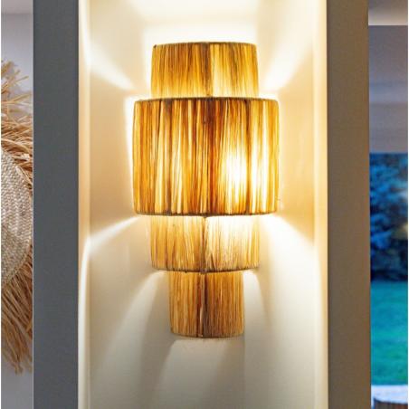 APPLIQUE RAPHIA H52XL25