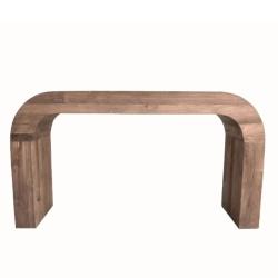 CONSOLE COMPTOIR TECK RECYCLE