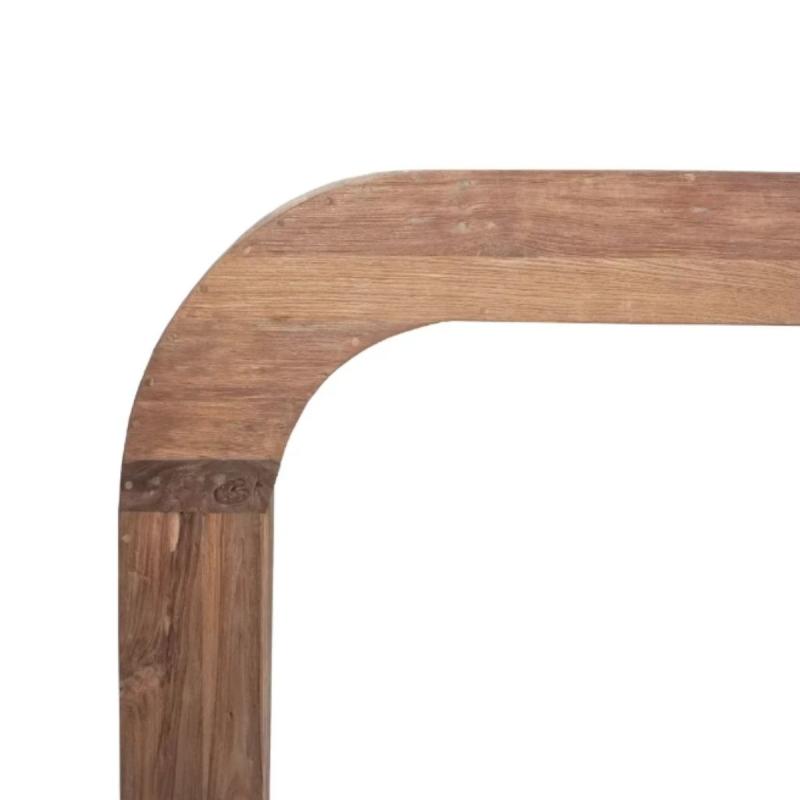 CONSOLE COMPTOIR TECK RECYCLE