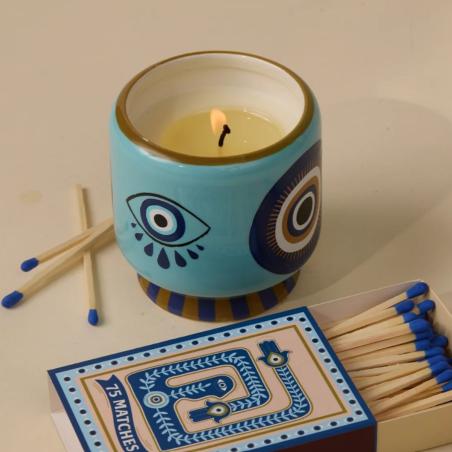 BOUGIE "EYE" CERAMIQUE