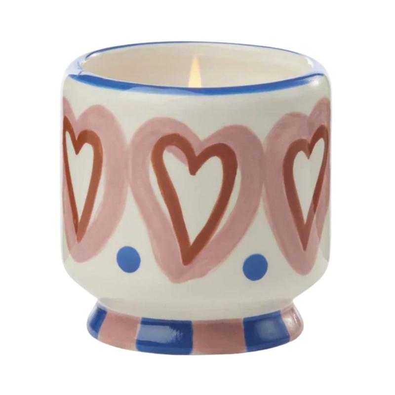 BOUGIE "HEART" CERAMIQUE