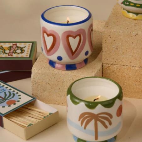 BOUGIE "HEART" CERAMIQUE