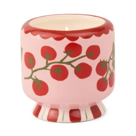 BOUGIE "TOMATO VINE" CERAMIQUE