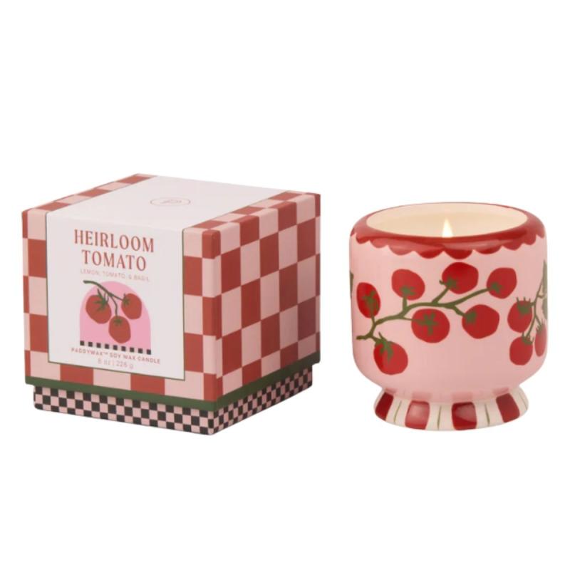 BOUGIE "TOMATO VINE" CERAMIQUE