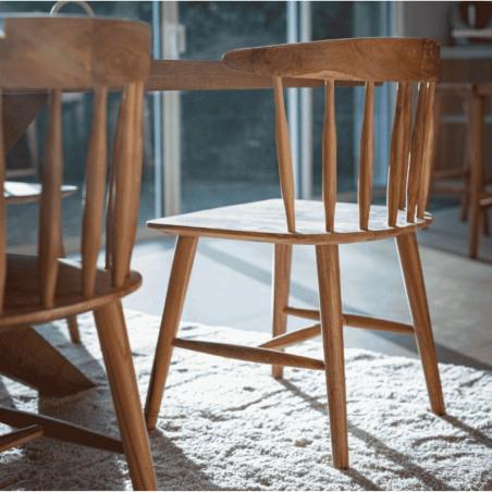 CHAISE EN TECK MASSIF