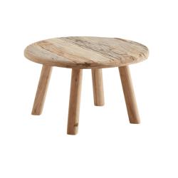 TABLE RONDE BOIS RECYCLE D60