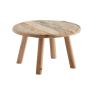 TABLE RONDE BOIS RECYCLE D60