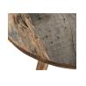 TABLE RONDE BOIS RECYCLE D90