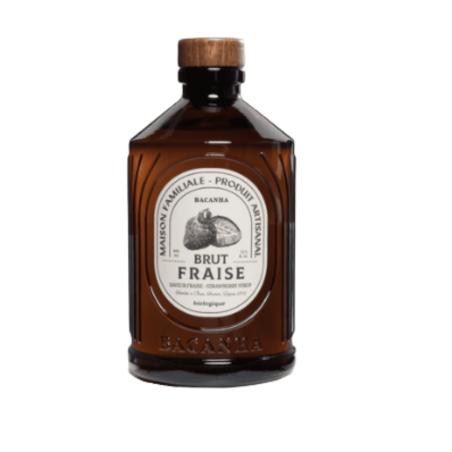 SIROP BRUT BIO 400ML FRAISE 