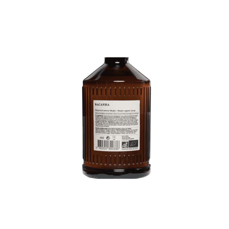 SIROP BRUT BIO 400ML MOJITO