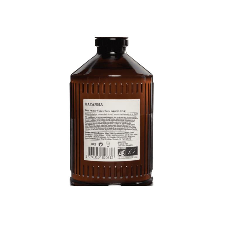 SIROP BRUT BIO 400ML YUZU