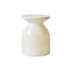 TABLE APPOINT CALLA ECRU