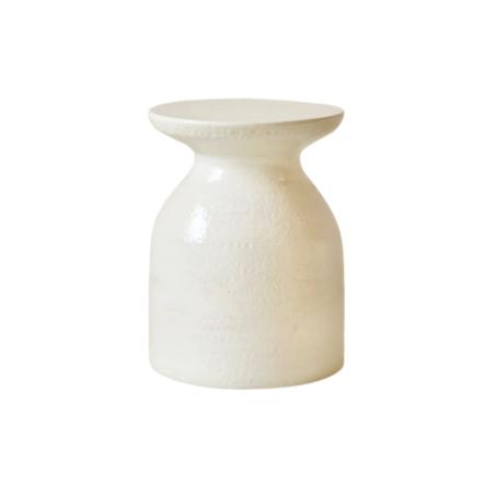 TABLE APPOINT CALLA ECRU